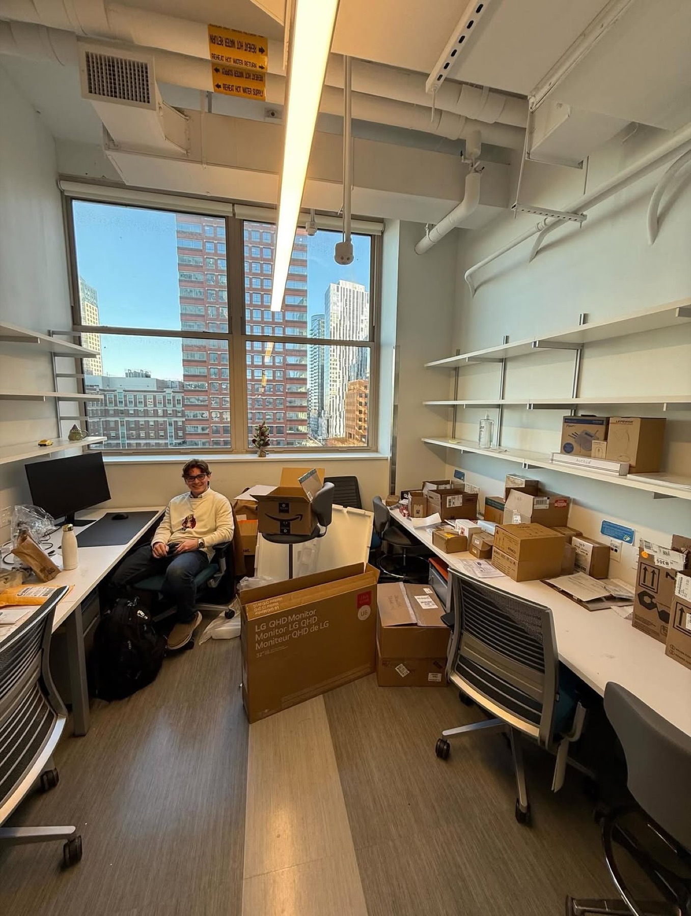 Lab unboxing